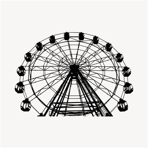 Ferris Wheel Silhouette Images | Free Photos, PNG Stickers, Wallpapers ...