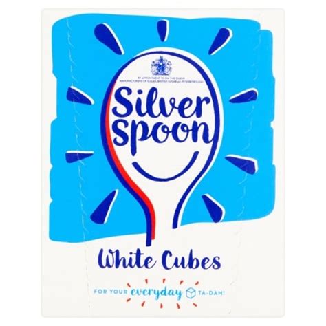 Silver Spoon White Sugar Cubes 500G - Tesco Groceries