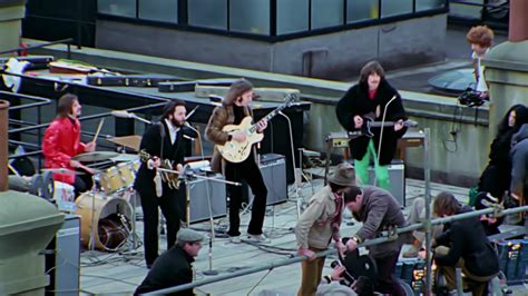 The Beatles Get Back Rooftop Concert