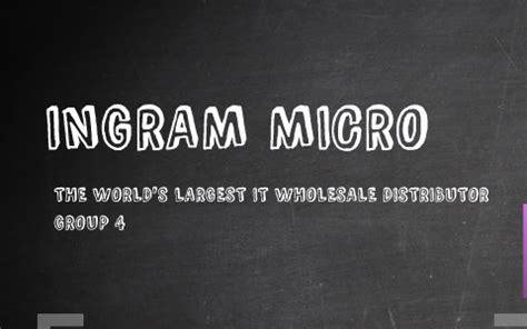 INGRAM MICRO by