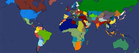 Darkest Hour version of the Kaiserreich 1936 World map - updated to the ...