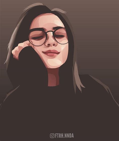 Pin by Shreya Jain on Woman - Vector art Portrait Illustration | Digital portrait art, Digital ...