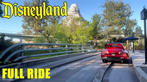 Autopia FULL RIDE at Disneyland 2023 - Full Walkthrough 4k 60fps - YouTube