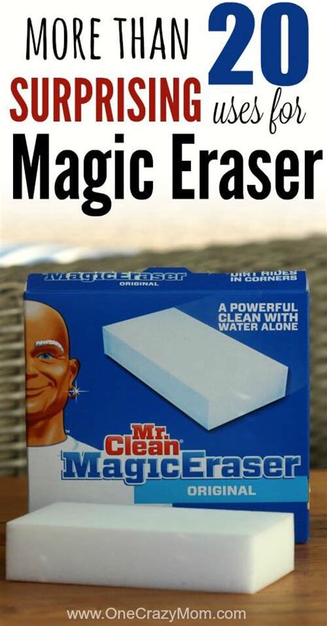 Mr Clean Magic Eraser uses - 25 Ways to use Magic Erasers!