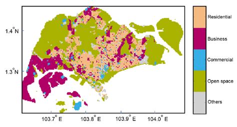 Land use in Singapore | Download Scientific Diagram