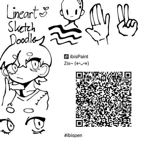 IBISPAINT QR CODE BRUSH | Paint brush art, Custom pens, Paint brush drawing