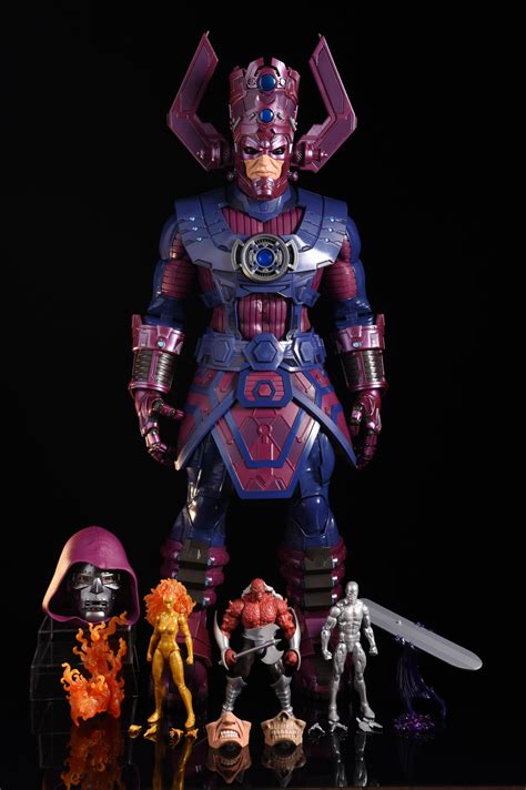 Marvel Legends Silver Surfer Action Figure Haslab Galactus Bonus Tier COMPLETE - town-green.com