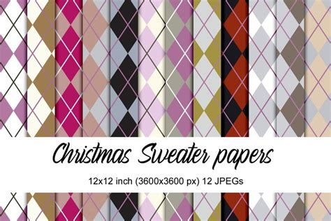 Christmas sweater patterns