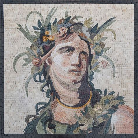 Greek God Mosaic | Ancient Mythology | Mozaico