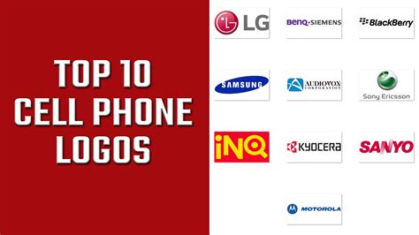 Top 10 Cell Phone Logos