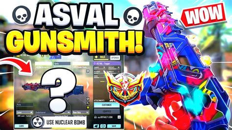 THE MOST DOMINANT ASVAL Gunsmith Build in COD Mobile SEASON 6 | ASVAL ...