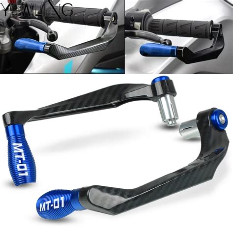 7/8" 22mm Motorcycle Lever Guard Brake Clutch Levers Guard Protector Proguard For Yamaha Mt-01 ...