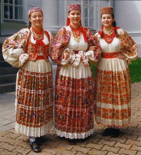 Overview of Croatian costume part 1; Western Pannonian Croatia | Croatian clothing, European ...