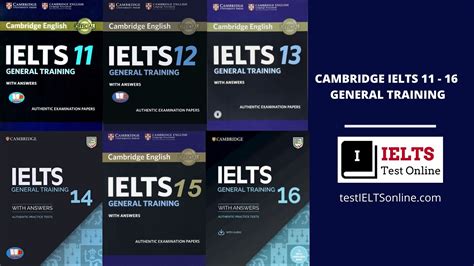 Cambridge IELTS General 11 - 16 Student's Book with Answers (Ebook with Audio)