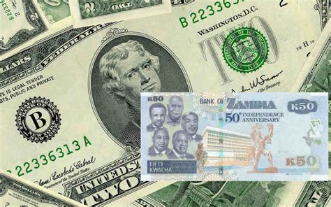 Zambian Kwacha Strengthens 5.18% Against US Dollar After Bank Of Zambia ...