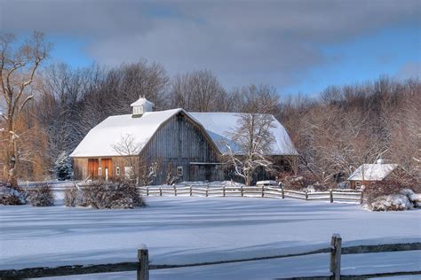 Winter On The Farm 14586 Photograph by Guy Whiteley