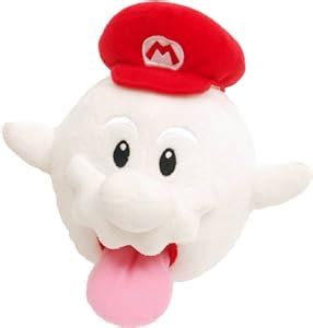 Amazon.com: Super Mario Galaxy 6 Inch Plush Figure Boo Mario: Toys & Games