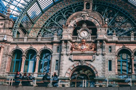 Antwerp Central Train Station Editorial Photo - Image of history ...