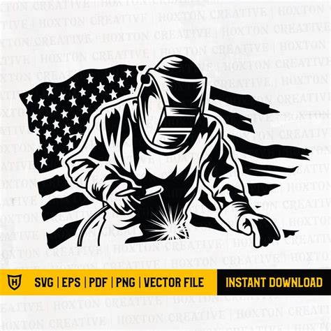 Welding USA Flag Svg | American Welder Svg | Welding Steel Metal Svg | Torch Mask Mechanic Svg ...