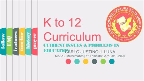 K to 12 Curriculum