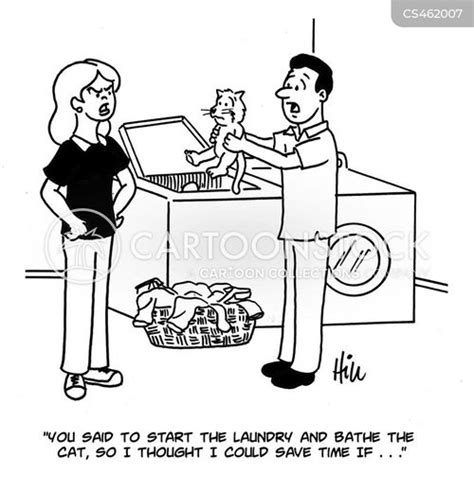 Laundry Room Cartoons and Comics - funny pictures from CartoonStock