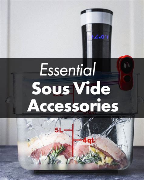 Essential Sous Vide Accessories