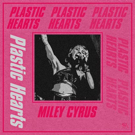 Miley Cyrus, Plastic Hearts ️ on Behance