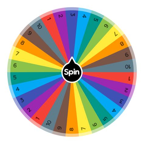 1-10 | Spin the Wheel - Random Picker