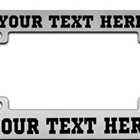 Motorcycle License Plate Frames - Etsy