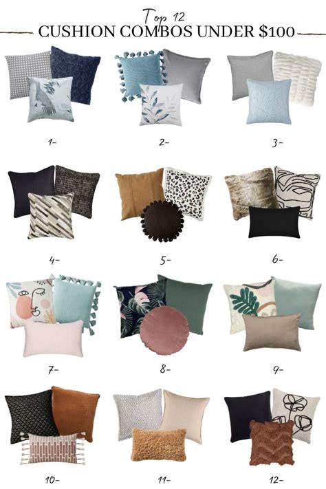 25 Foolproof Cushion Combinations for your Sofa | Throw pillows living ...