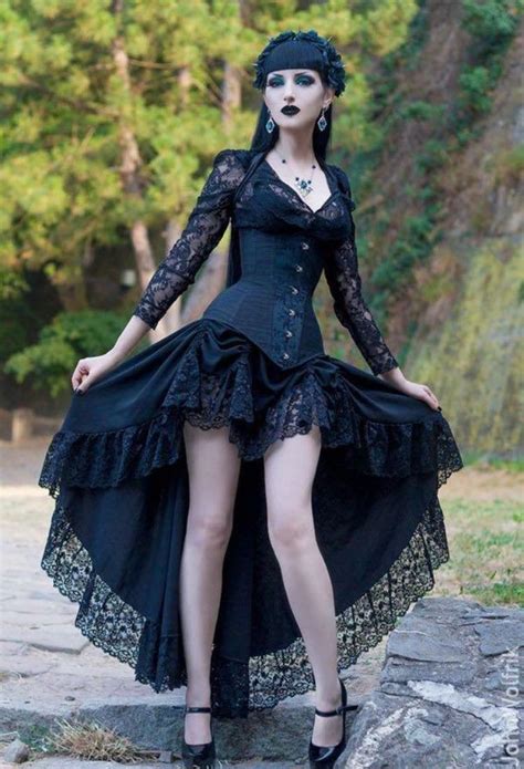 Gothic Dress, Gothic Outfits, Gothic Lolita, Goth Beauty, Dark Beauty ...