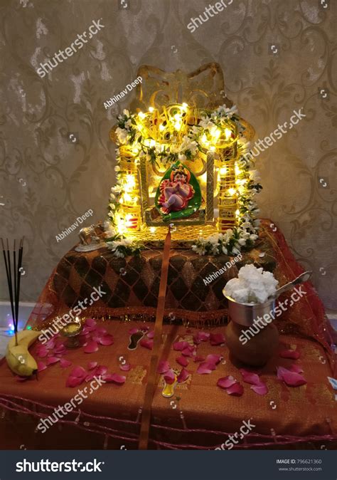 Krishna Hindu God Krishna Janmashtami Krishna Stock Photo 796621360 ...