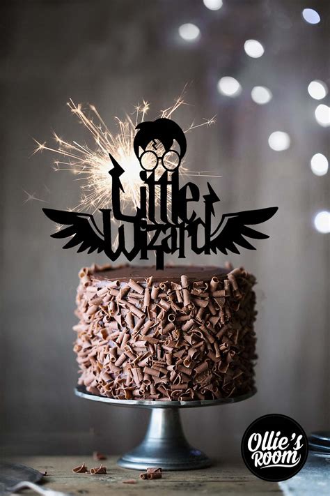 Harry Potter Cake Topper | Custom Cake Topper Harry Potter | Birthday ...