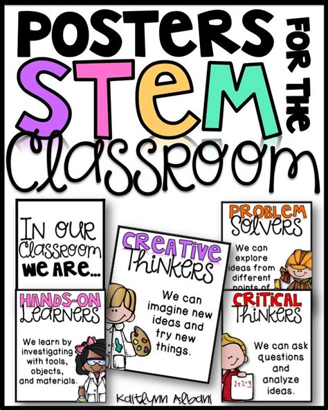 STEM Posters for Elementary Classrooms | Creative, Stems and Classroom