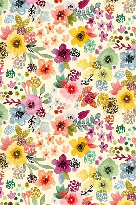 Whimsical Flower Background