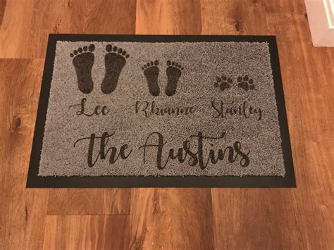 Personalised Door Mat - Etsy UK