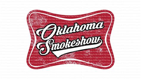 Oklahoma Smokeshow ready to press sublimation heat transfer Small town – SubZero Sublimations