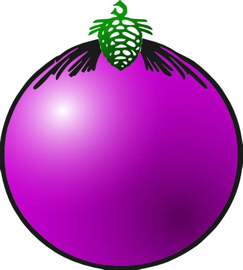 Christmas baubles clipart