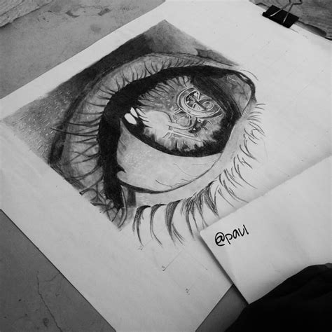 Please Rate My Drawing Of Eye Reflection - Art, Graphics & Video - Nigeria