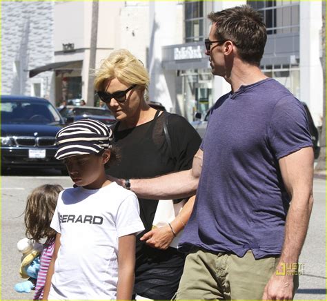 Hugh Jackman & Family: Day Out in Beverly Hills!: Photo 2563382 | Ava Jackman, Celebrity Babies ...