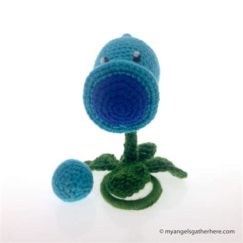 Blue Peashooter Plush