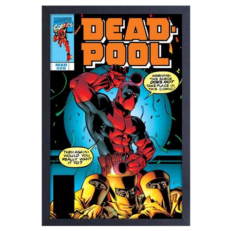 Deadpool Comic Framed Art Print - Entertainment Earth