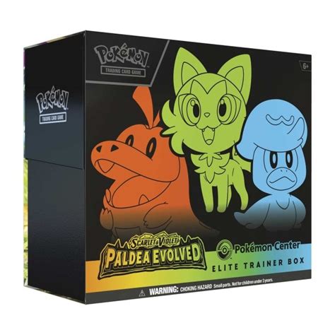 Pokémon TCG: Scarlet & Violet-Paldea Evolved Pokémon Center Elite ...