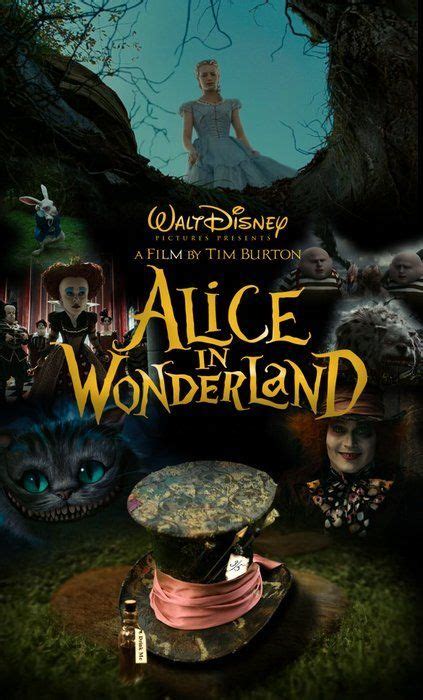 Alice In Wonderland Movie Poster | Alice in wonderland poster, Wonderland, Alice in wonderland