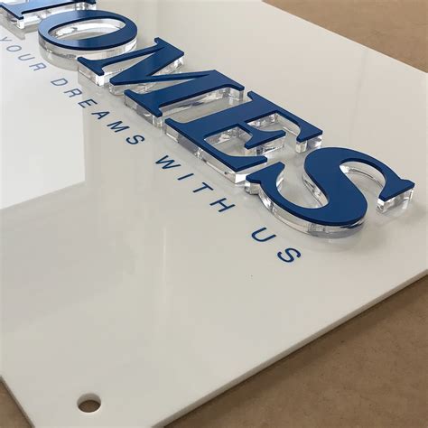 Acrylic Letters / Perspex Letters for Corporate Branding | Custom Cut & Polished