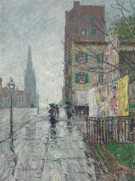 Thunderstruck | Childe hassam, Fine art, Art painting