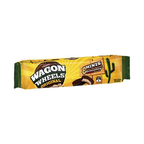 Calories in Arnott's Wagon Wheels Chocolate Biscuits Original calcount