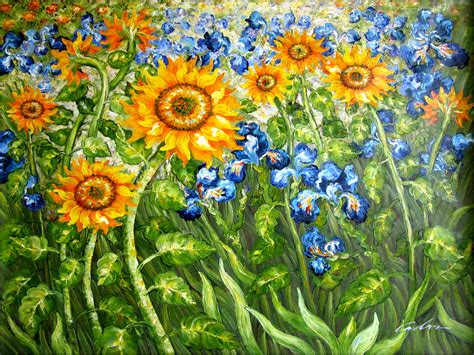 Van Gogh Sunflower Painting / van gogh-sunflowers | Sunflower painting, Sunflower ... - This ...