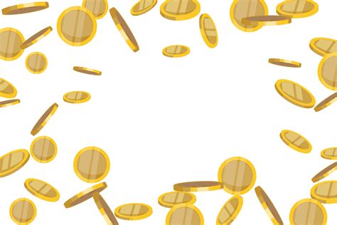 falling gold coins money 13743595 PNG