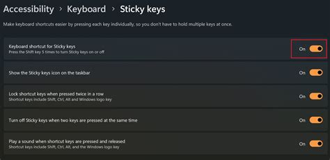 How to turn sticky keys on or off in Windows - Android Authority